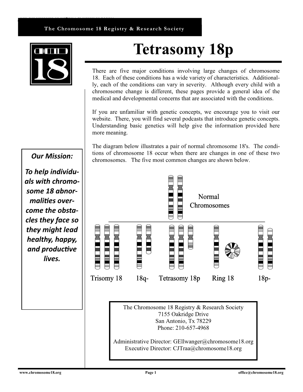 Tetrasomy 18P