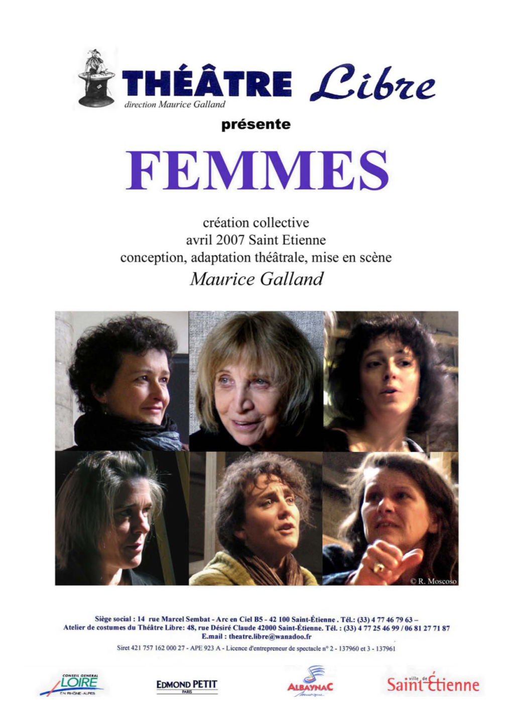 Francesca Solleville, Béatrice Moulin, Isabelle Bianchi, Gisèle Bianchi Et Sophie Pastrana, Accompagnées Par Nathalie Fortin