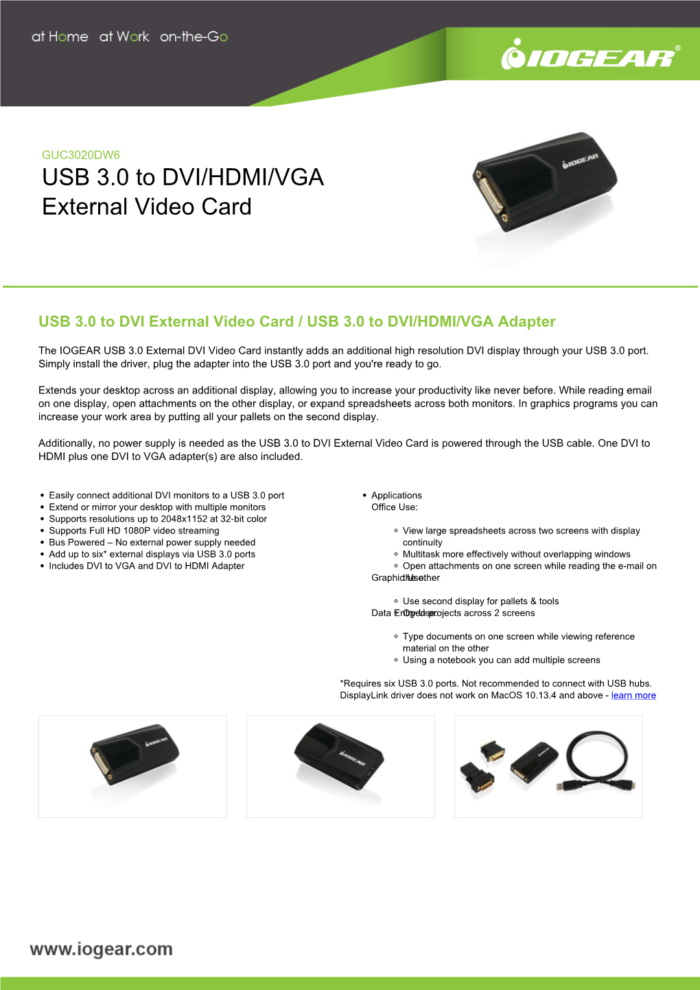 GUC3020DW6 Datasheet