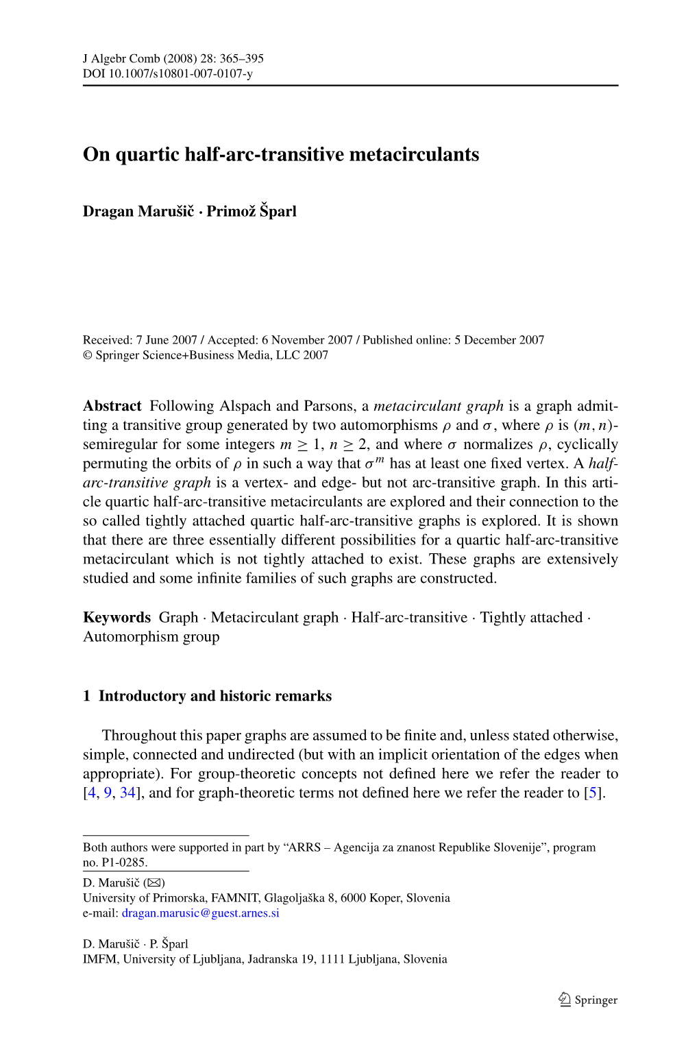 On Quartic Half-Arc-Transitive Metacirculants