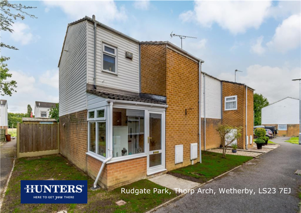 Rudgate Park, Thorp Arch, Wetherby, LS23 7EJ