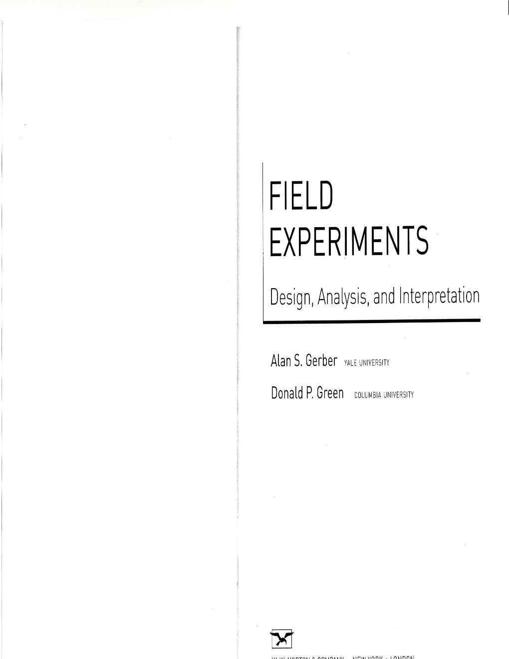 Field Experiments