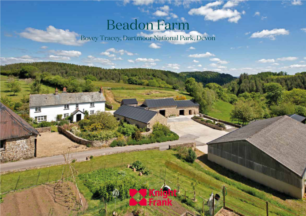 Beadon Farm Bovey Tracey, Dartmoor National Park, Devon