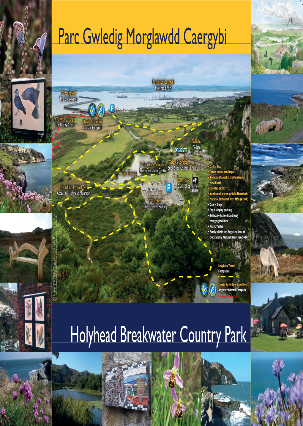 Holyhead Breakwater Country Park Parc Gwledig Morglawdd Caergybi