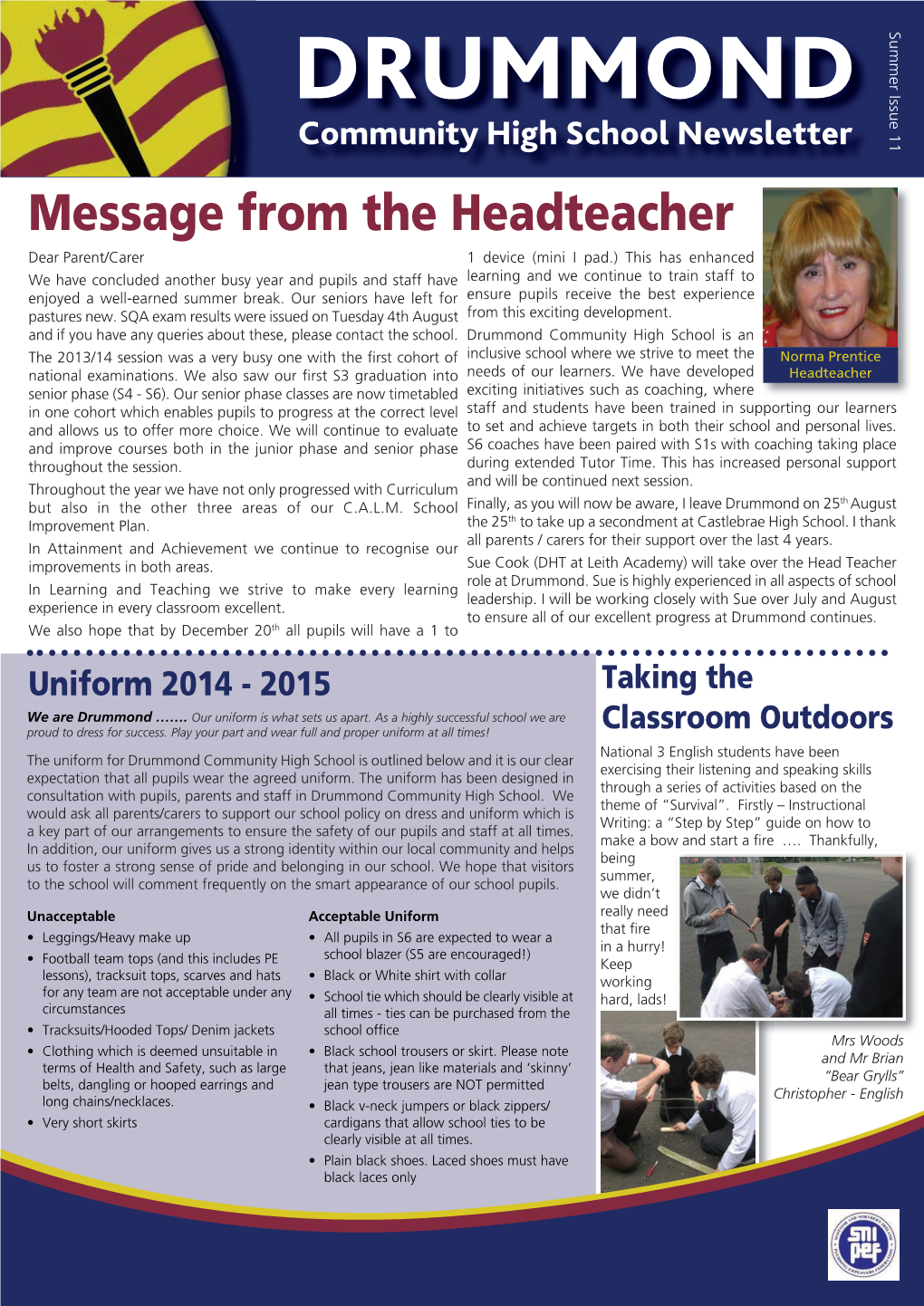 Newsletter – Issue 11 (Summer 2014)