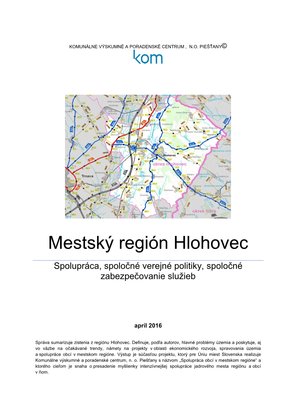 Mestský Región Hlohovec