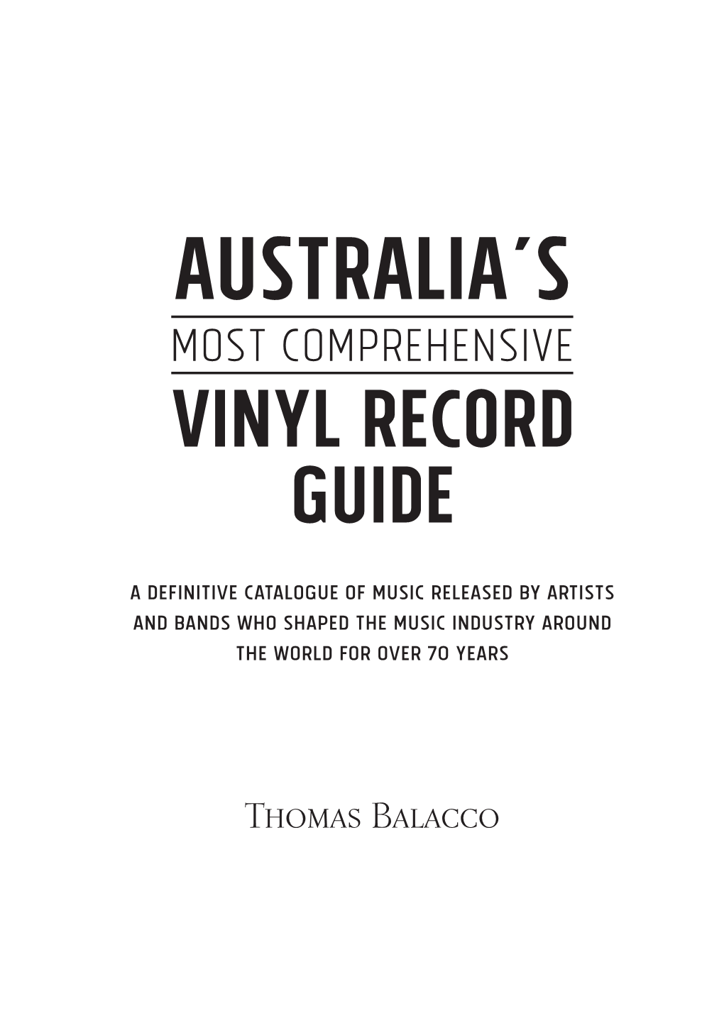 Aussie-Vinyl-Guide F