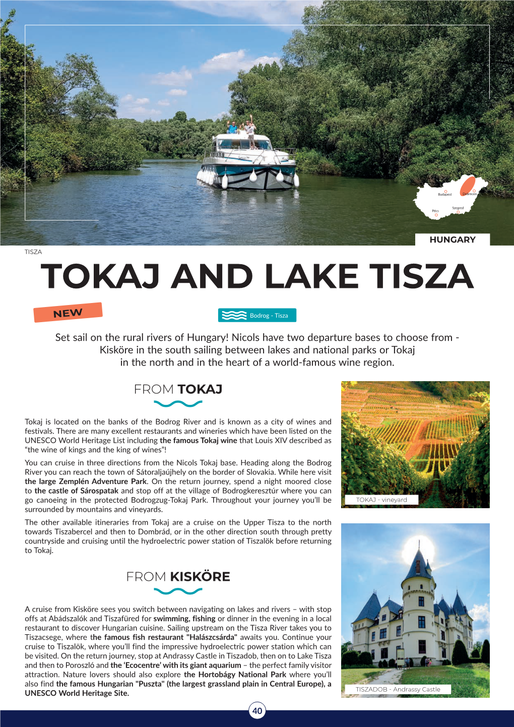 Tokaj and Lake Tisza