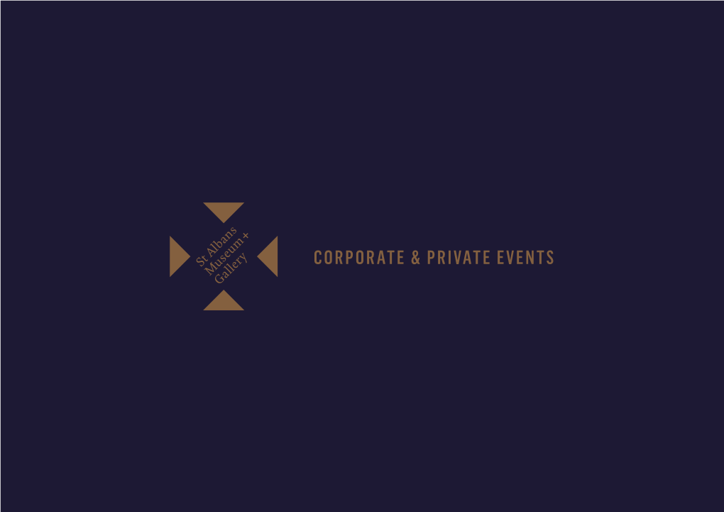 Corporate & Private Events