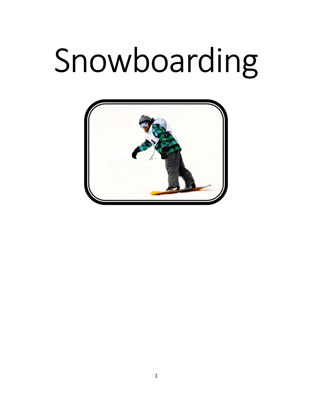 SNOWBOARDING RULES.Pdf