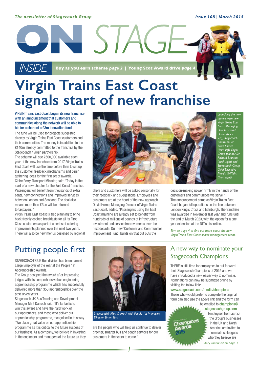 Virgin Trains East Coast Signals Start of New Franchise