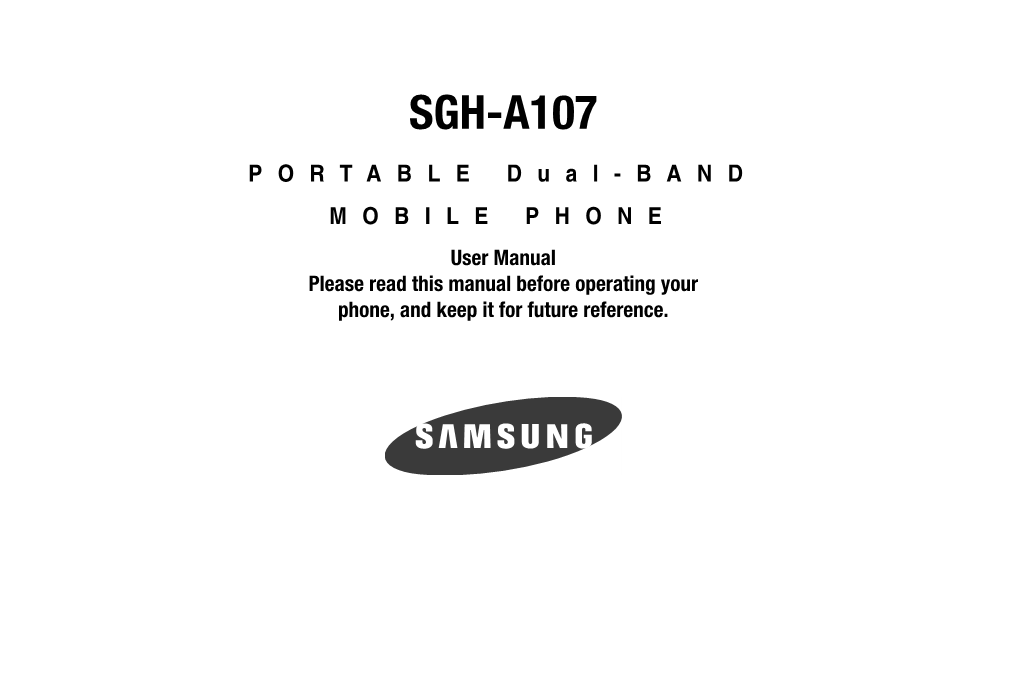 Samsung SGH-A107