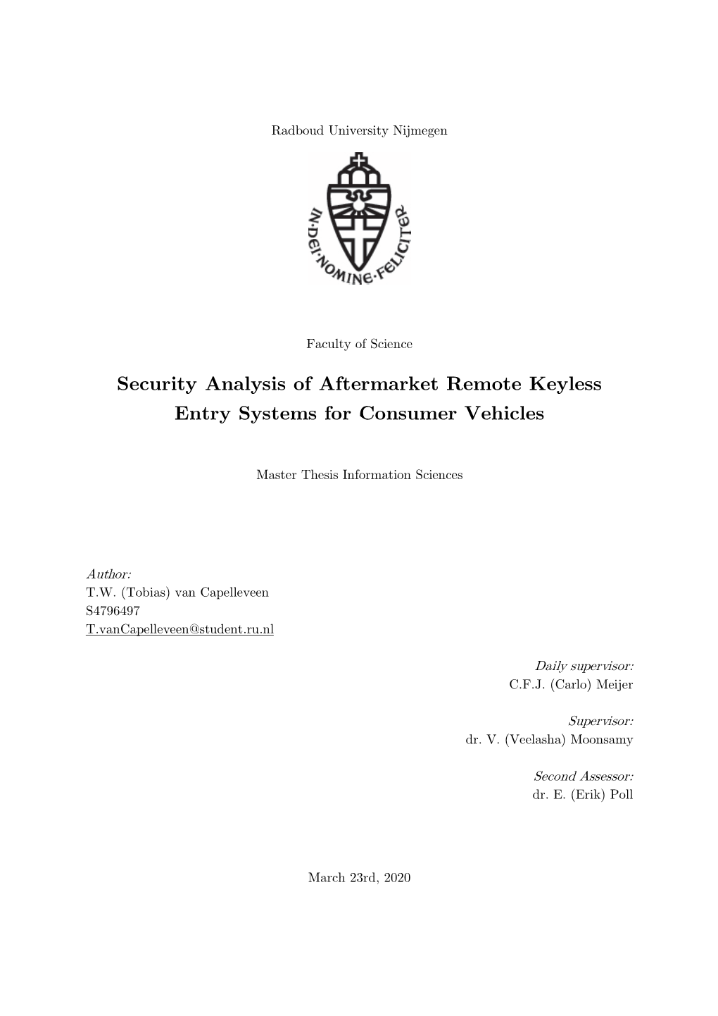 Security Analysis of Aftermarket Remote Keyless Entry Systems for Consumer Vehicles