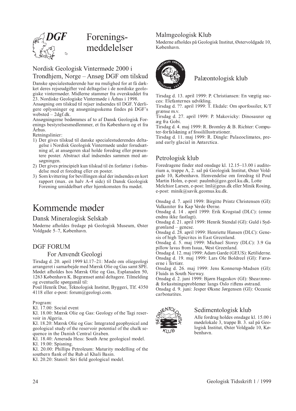 Geologisk Tidsskrift 1999, Hæfte 1, Pp. 24-32