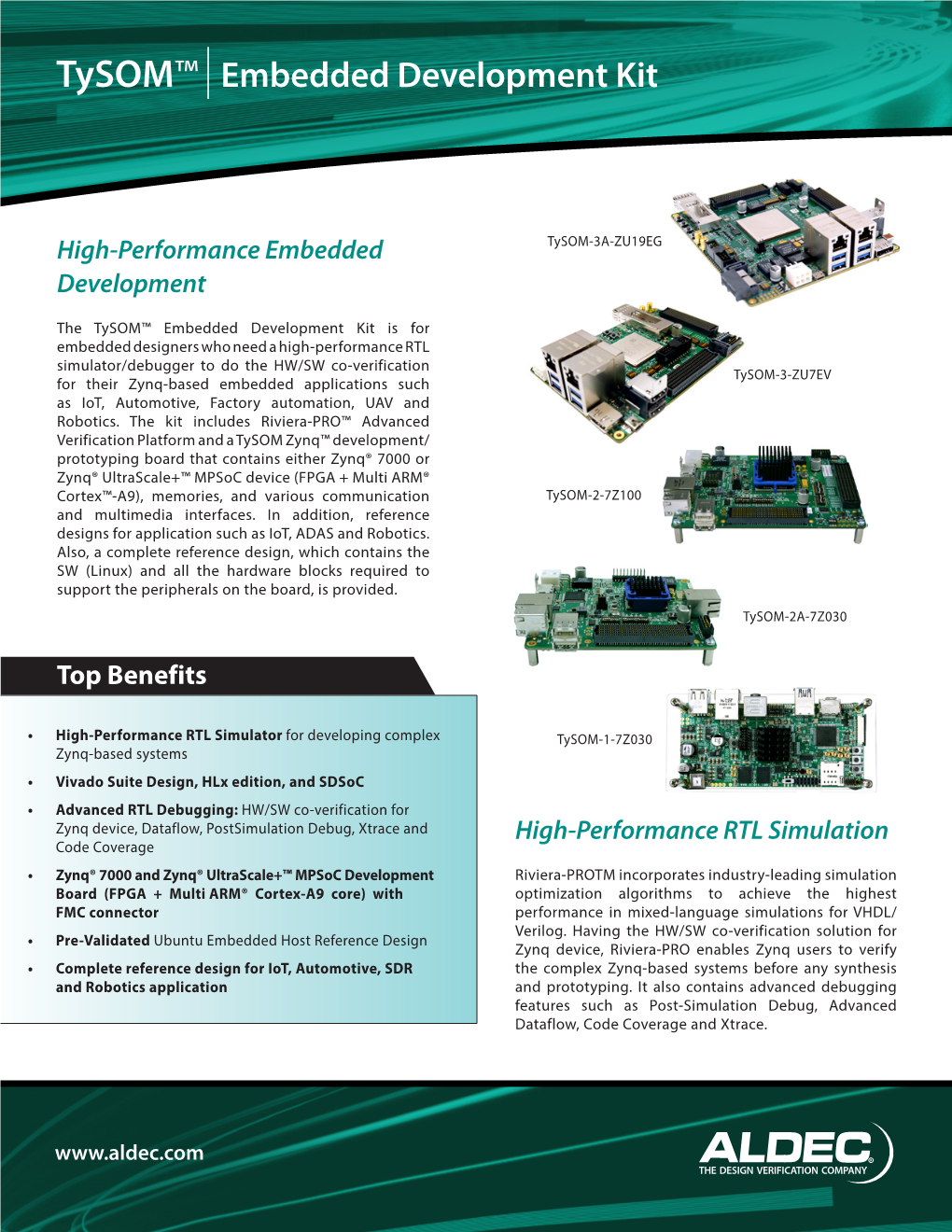 Tysom™ Embedded Development Kit