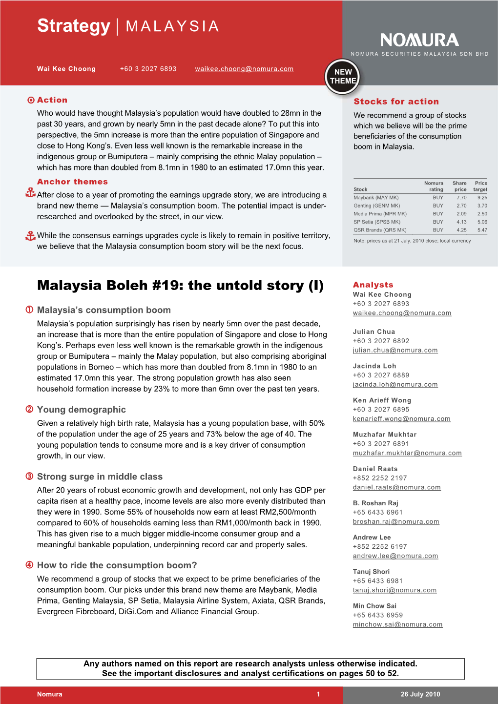 Strategy | MALAYSIA