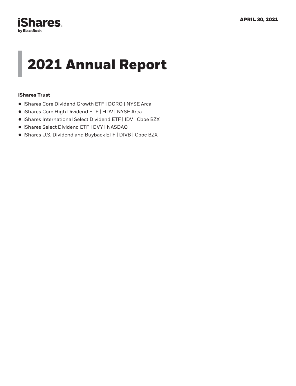 2021 Annual Report