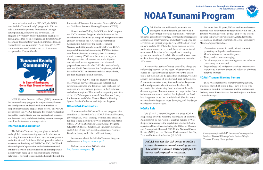 NOAA Tsunami Program