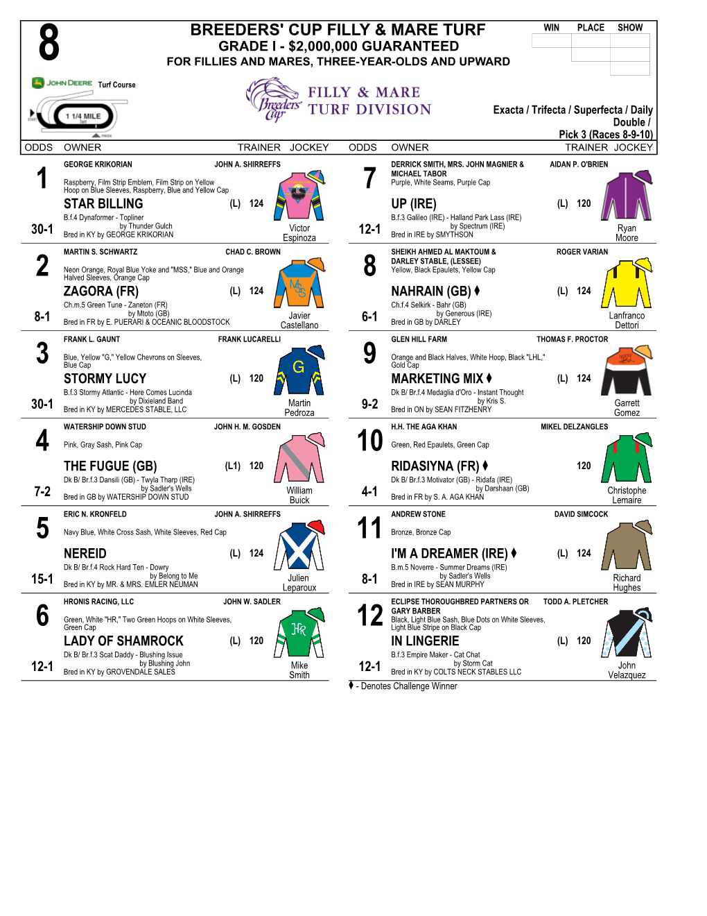 Breeders' Cup Filly & Mare Turf