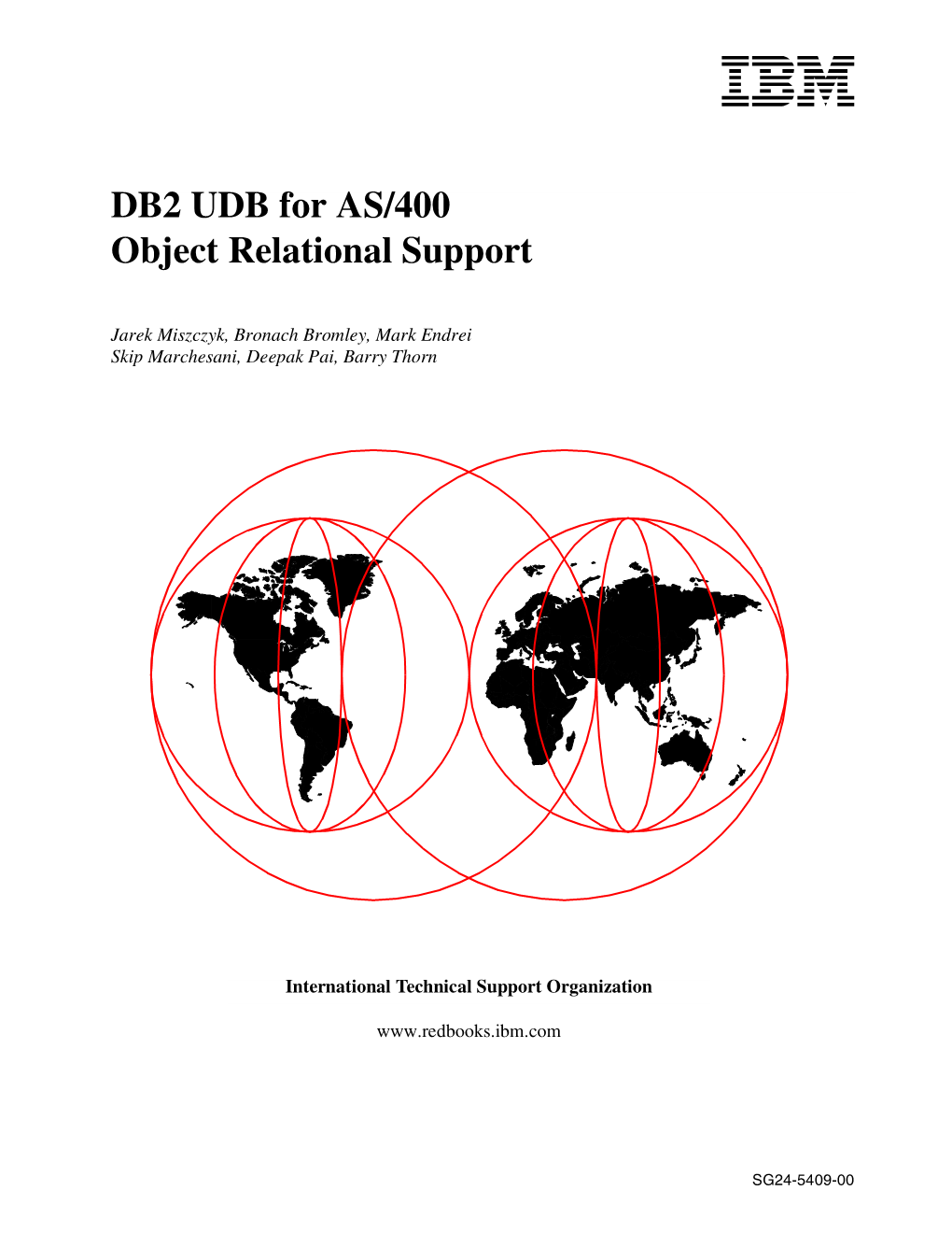 DB2 UDB for AS/400 Object Relational Support