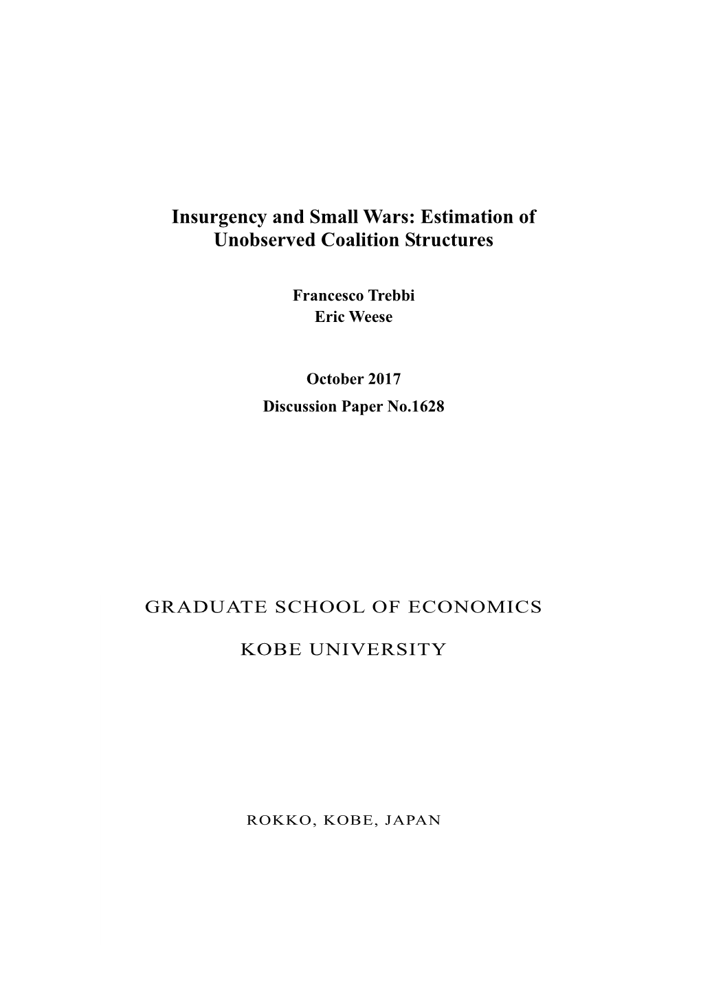 Estimation of Unobserved Coalition Structures