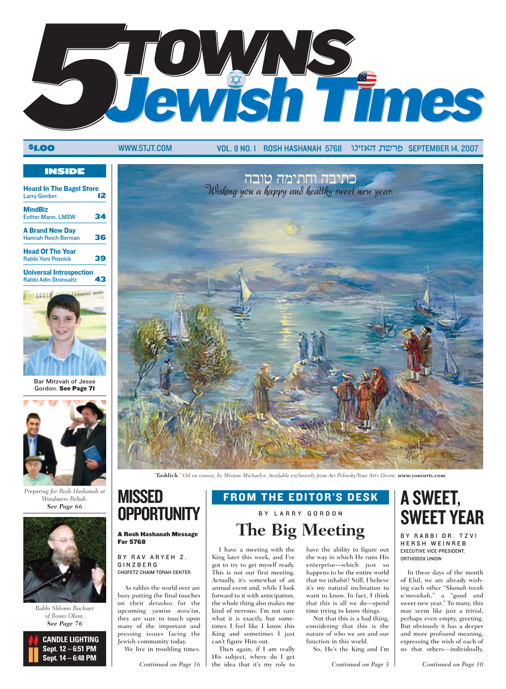 The 5 Towns Jewish Times!