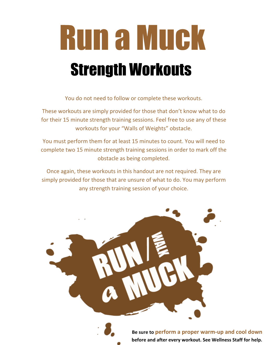 Strength Workouts