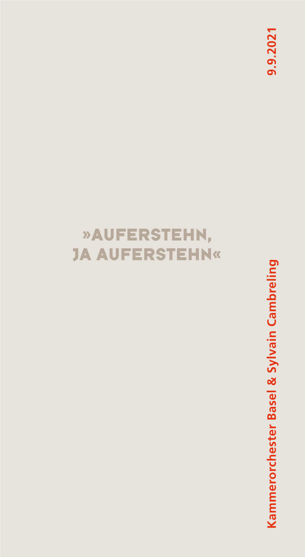 Auferstehn, Ja Auferstehn«