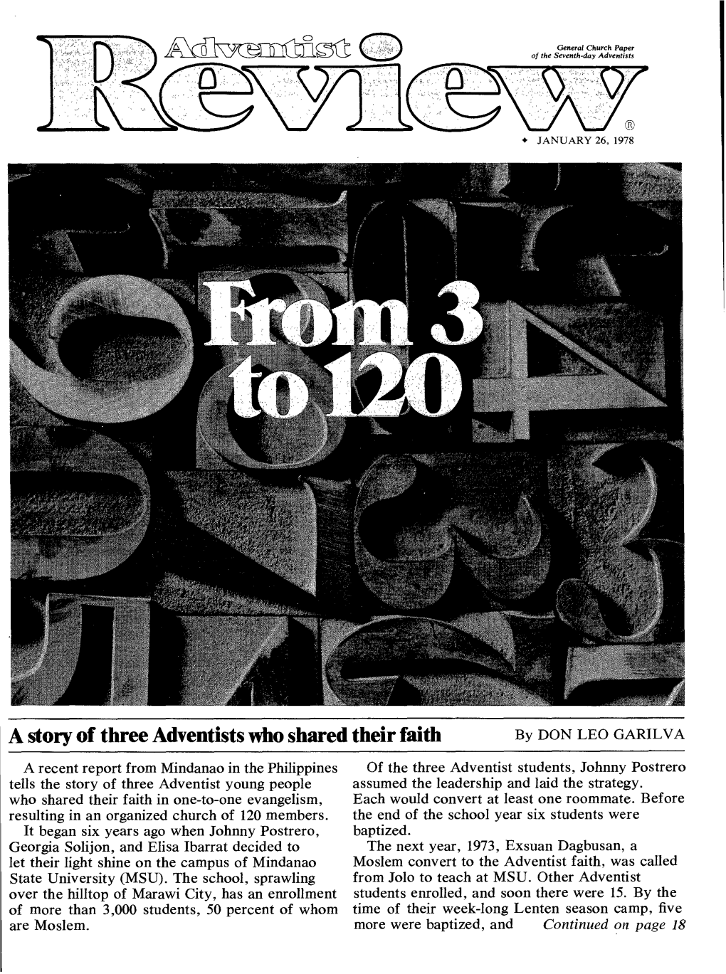 Review and Herald for 1978