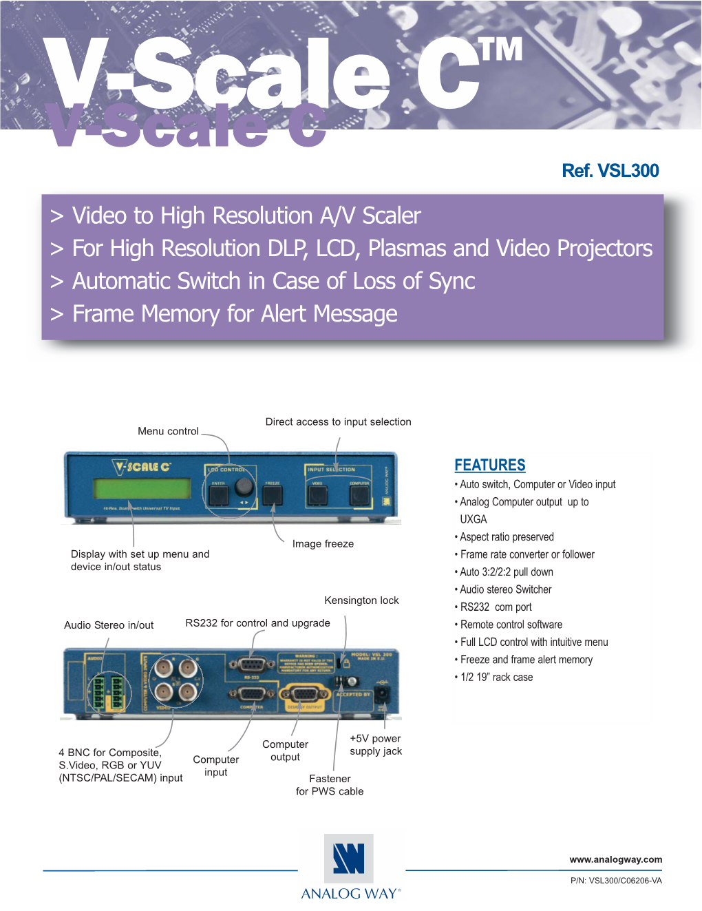 V-Scale C C Ref