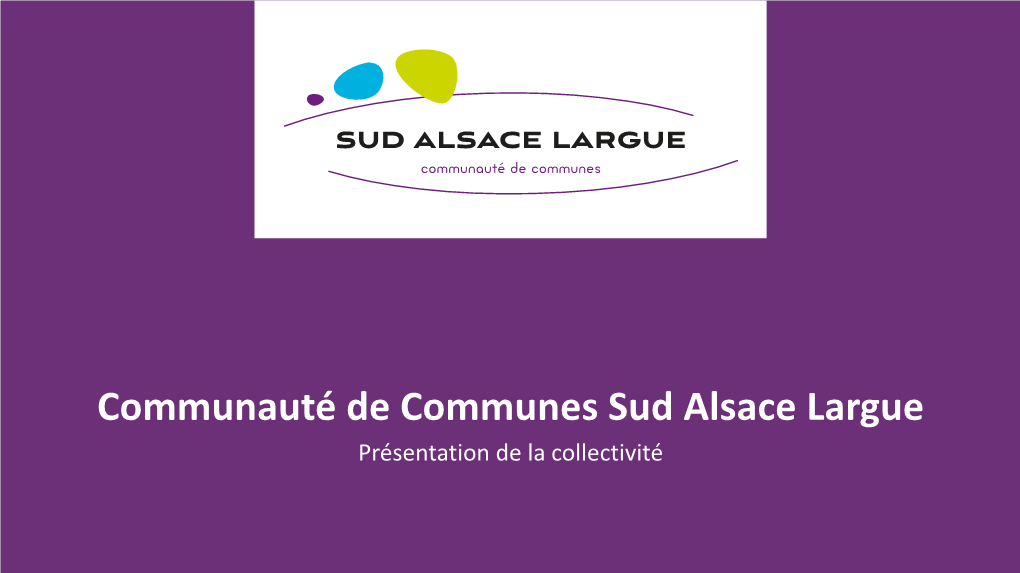 Présentation De La Collectivité Sommaire De La Présentation