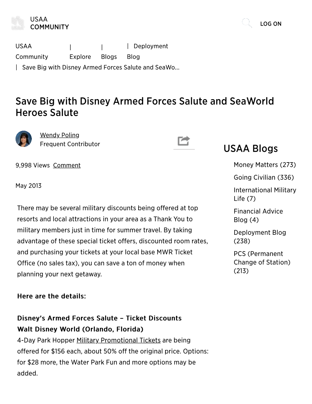 Save Big with Disney Armed Forces Salute and Seawo