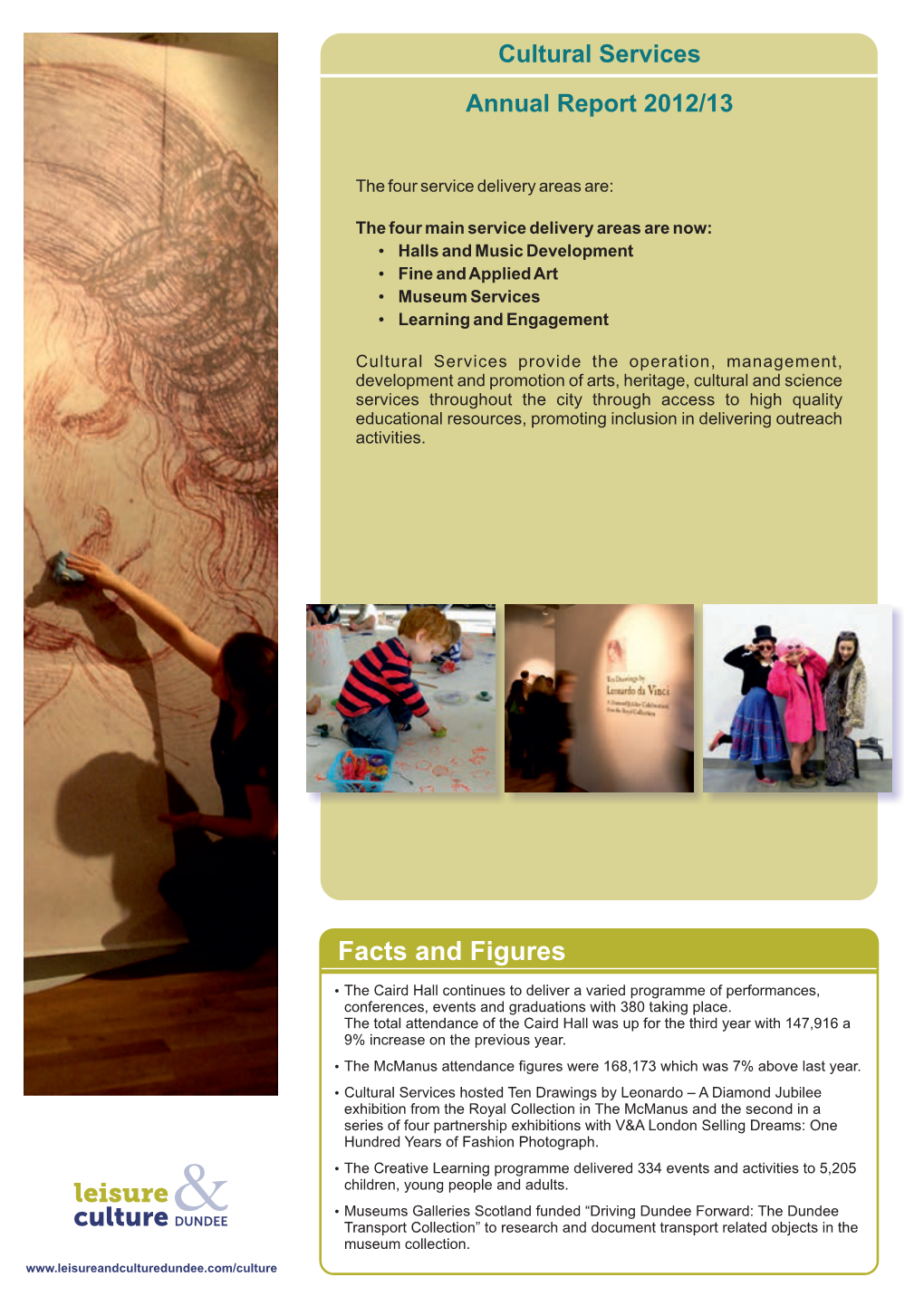 Cultural Services Annual Report 2012/13