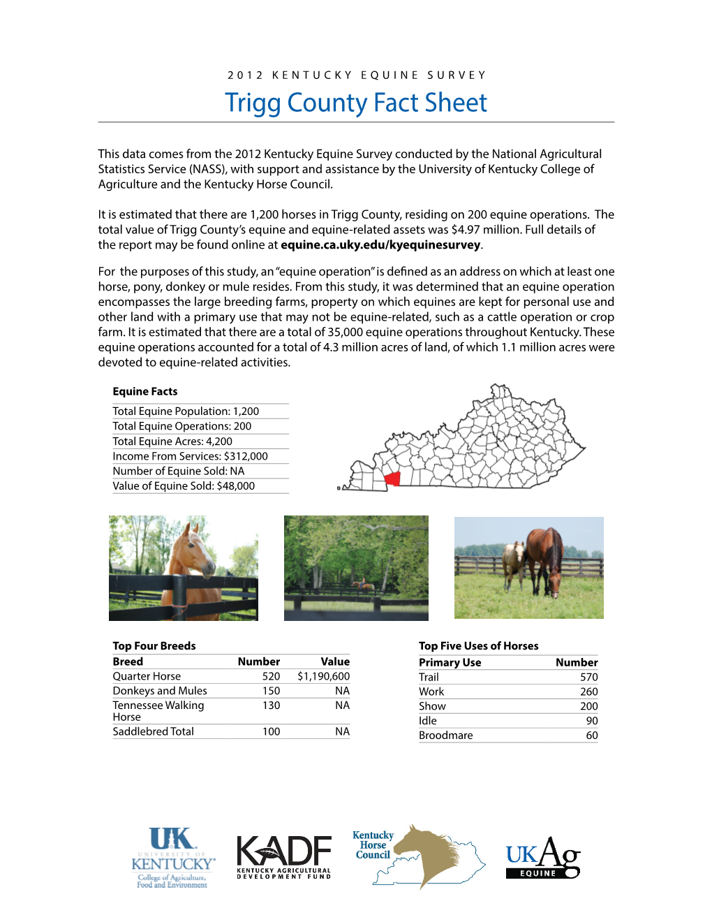 Trigg County Fact Sheet