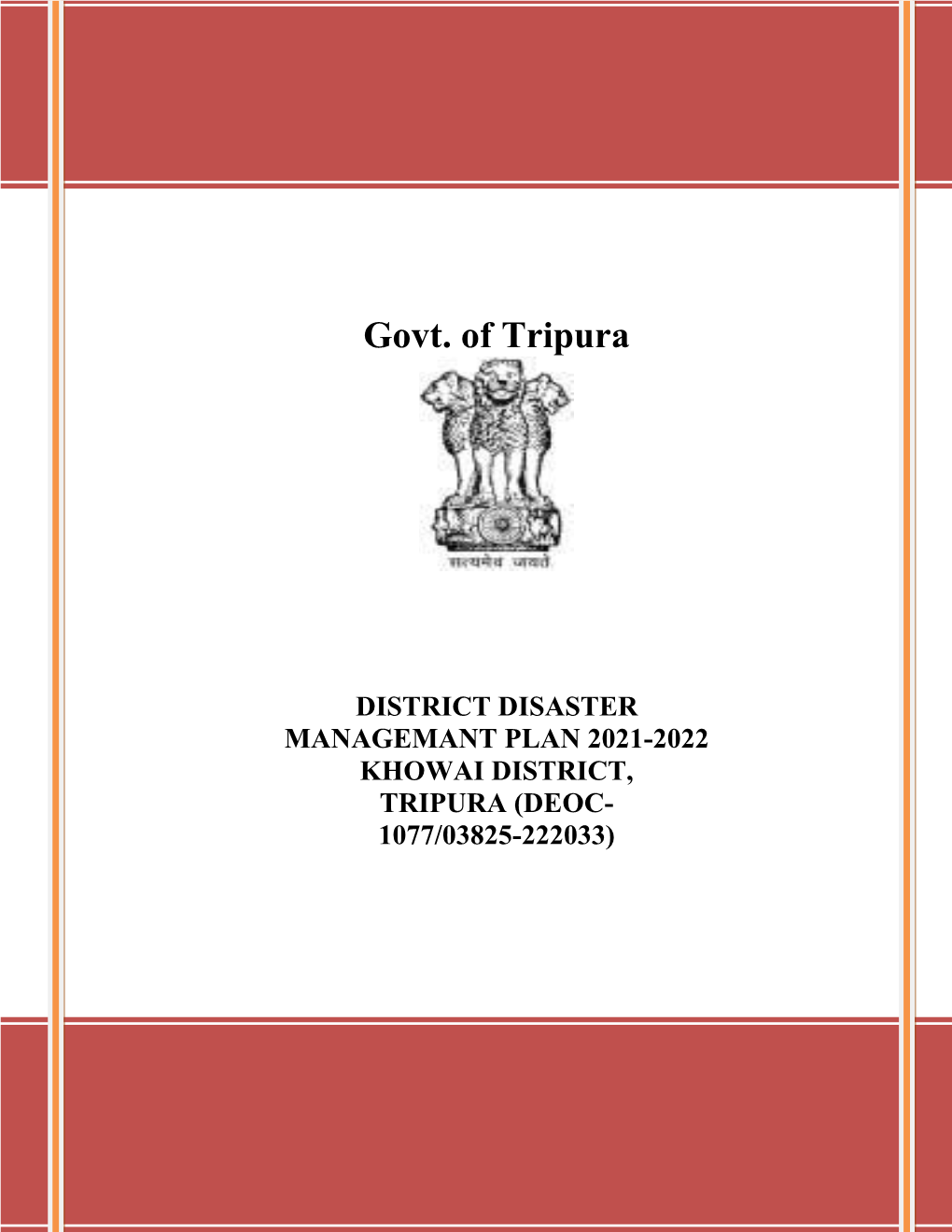 Govt. of Tripura