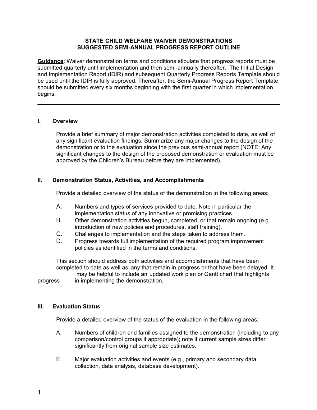 Semiannual Progress Report Template (Nov 2013)