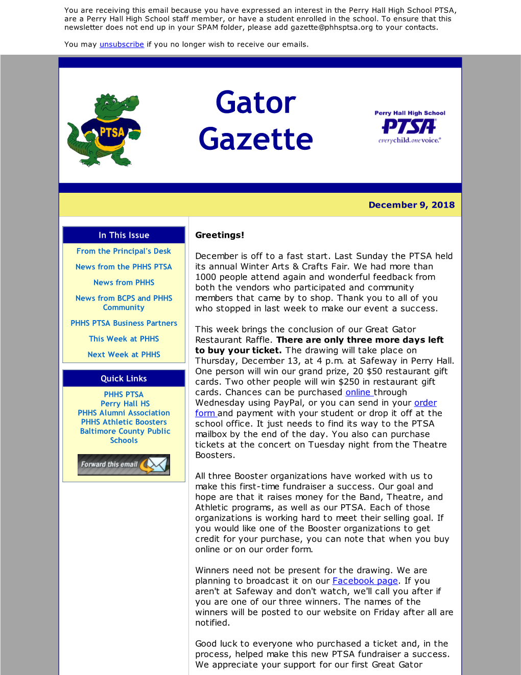 Gator Gazette