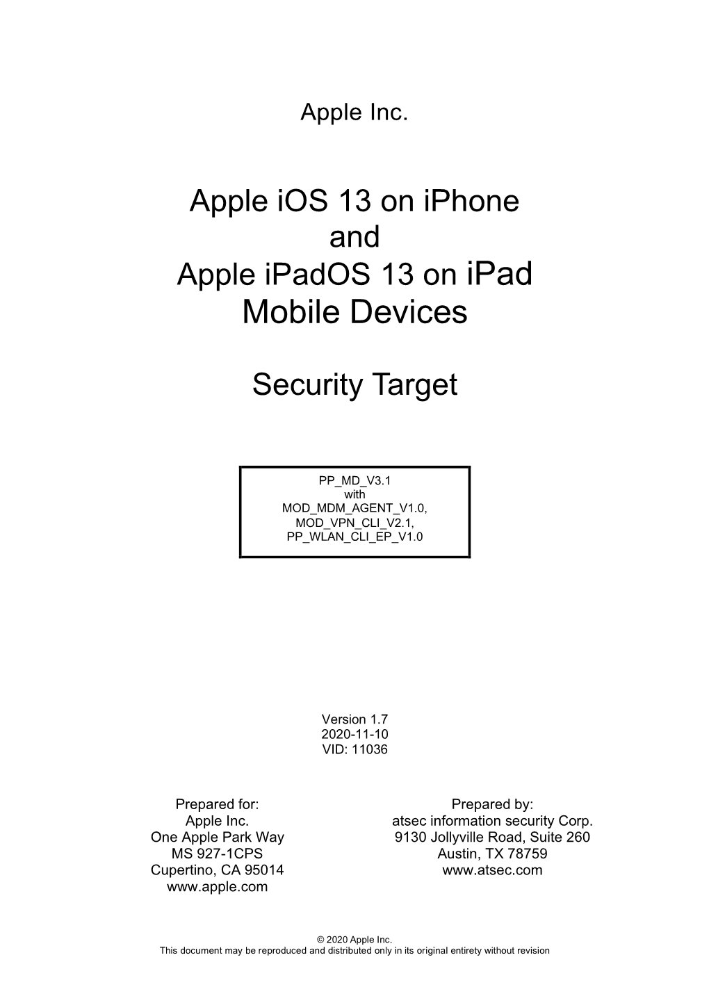 Apple Ios 13 on Iphone and Apple Ipados 13 on Ipad Mobile Devices