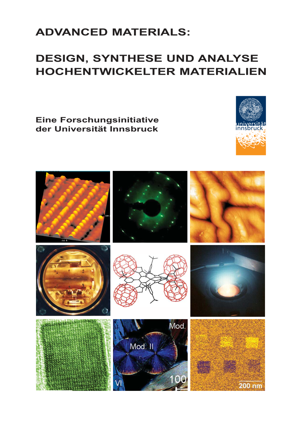 Advanced Materials: Design, Synthese Und Analyse Hochentwickelter Materialien