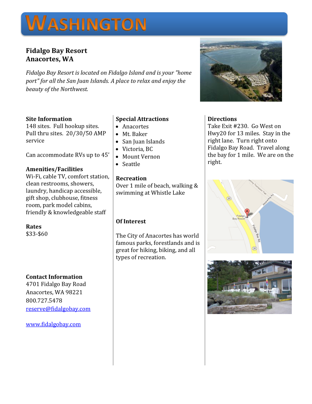 Fidalgo Bay Resort Anacortes, WA