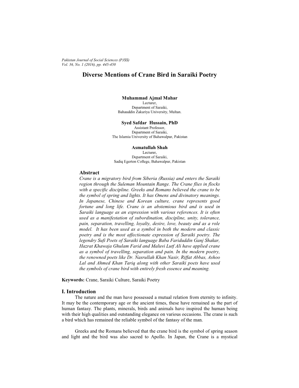 Contribution of Fiscal Decentralization To