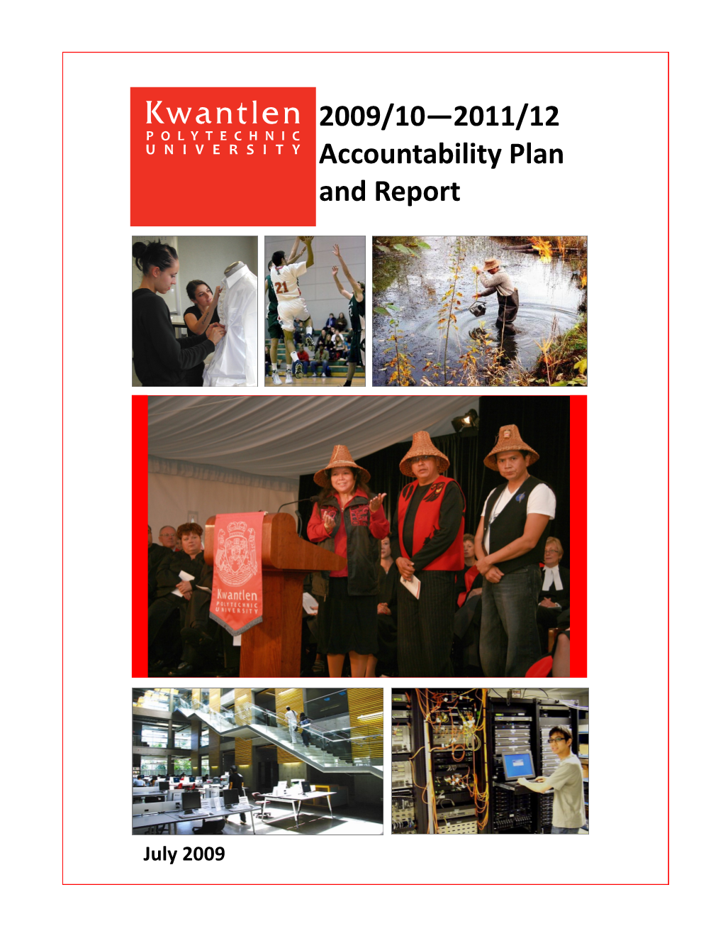 2009/10—2011/12 Accountability Plan and Report