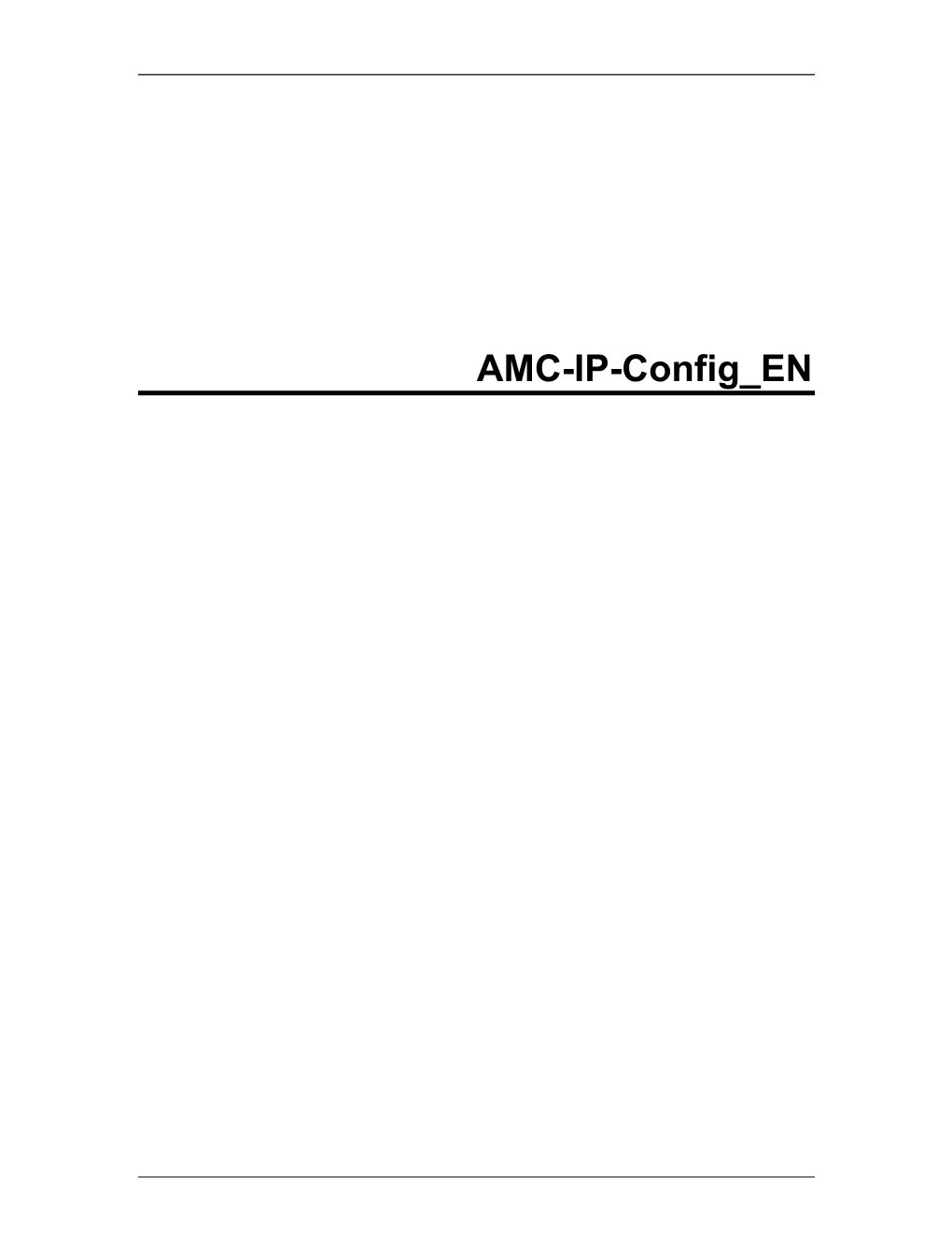 AMC-IP-Config EN