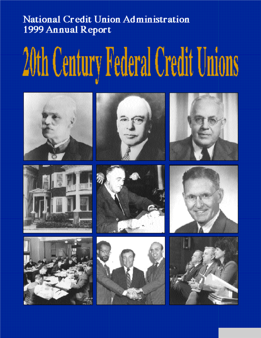 1999 NCUA Annual Report