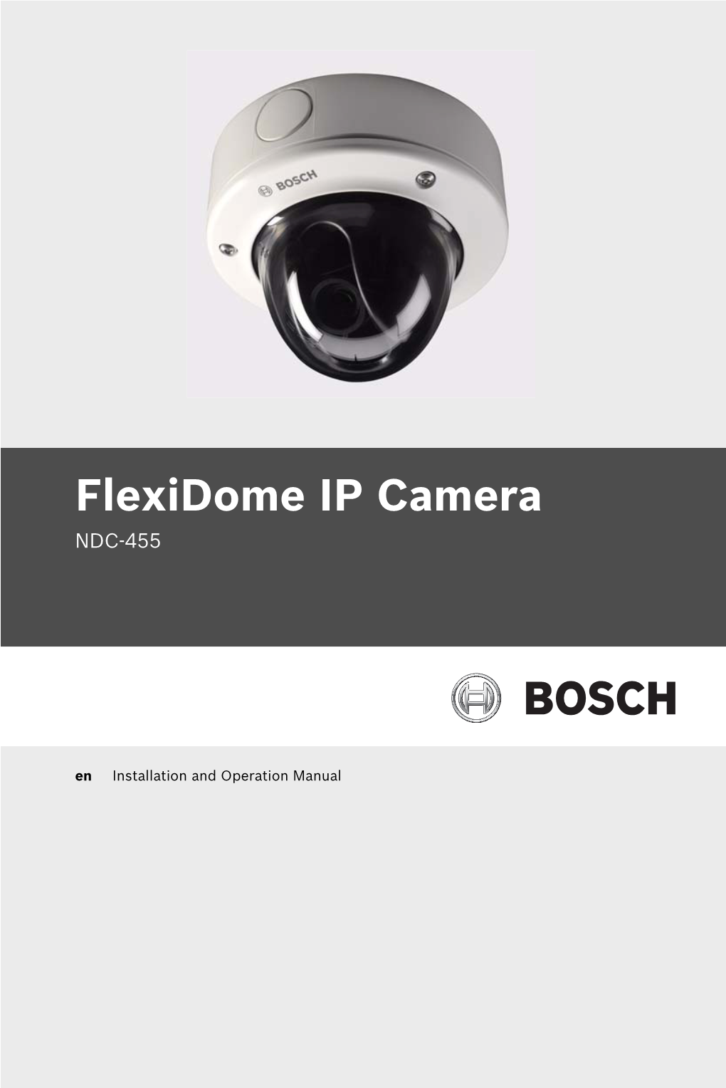 Flexidome IP Camera NDC-455