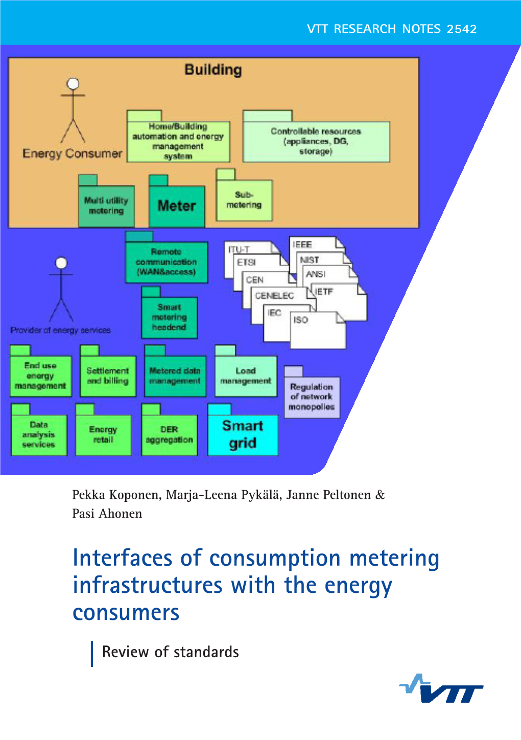 Interfaces of Consumption Metering Infrastructures with the Energy Consumers