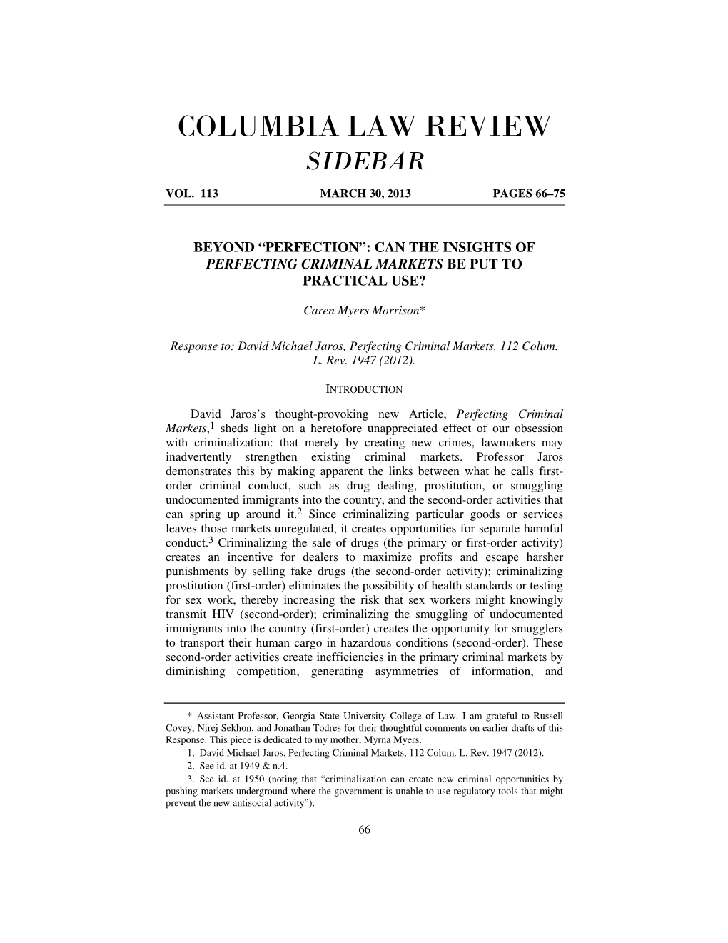 Columbia Law Review