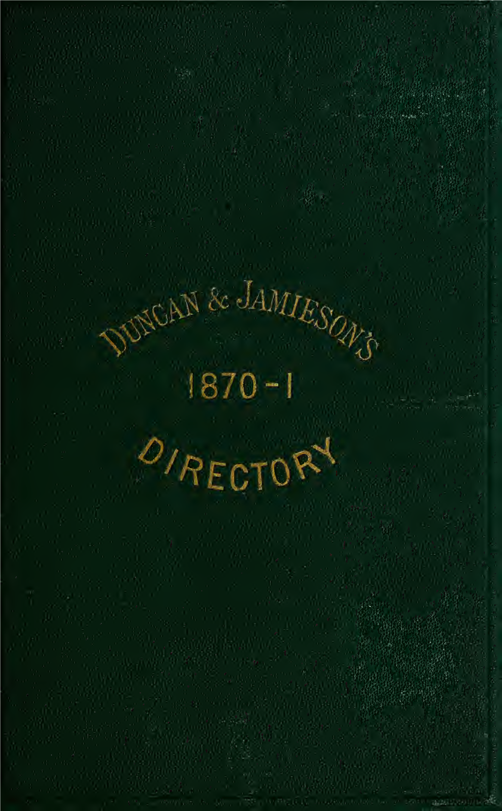 The Stirling Directory 1870-71