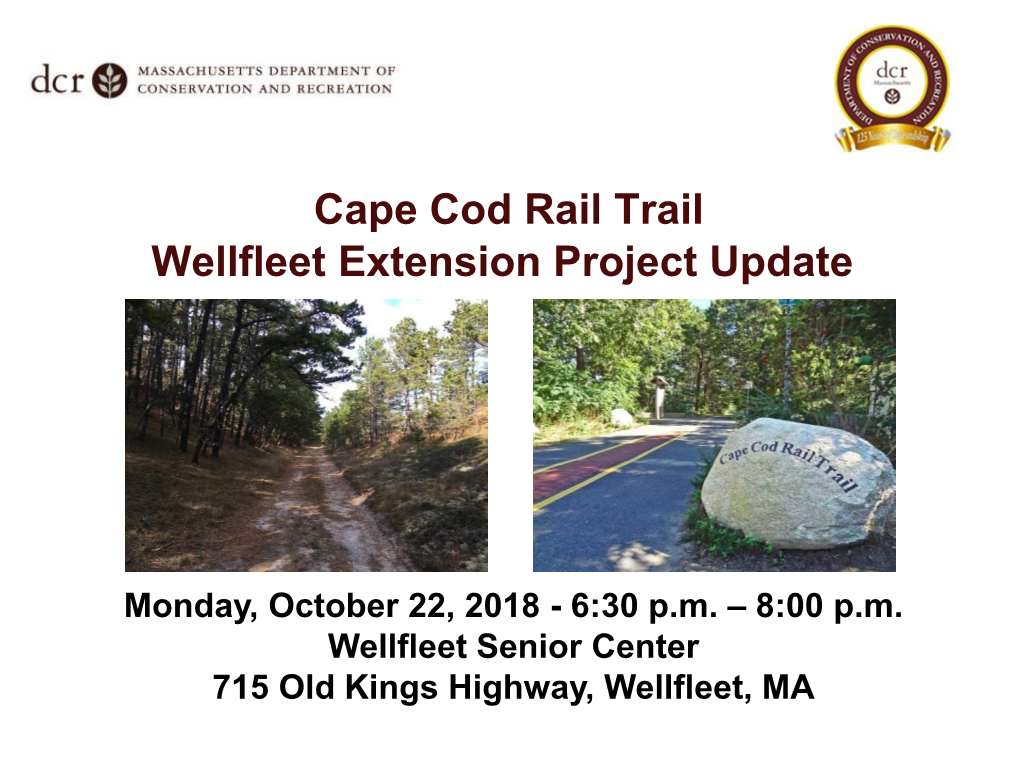 Cape Cod Rail Trail Extension