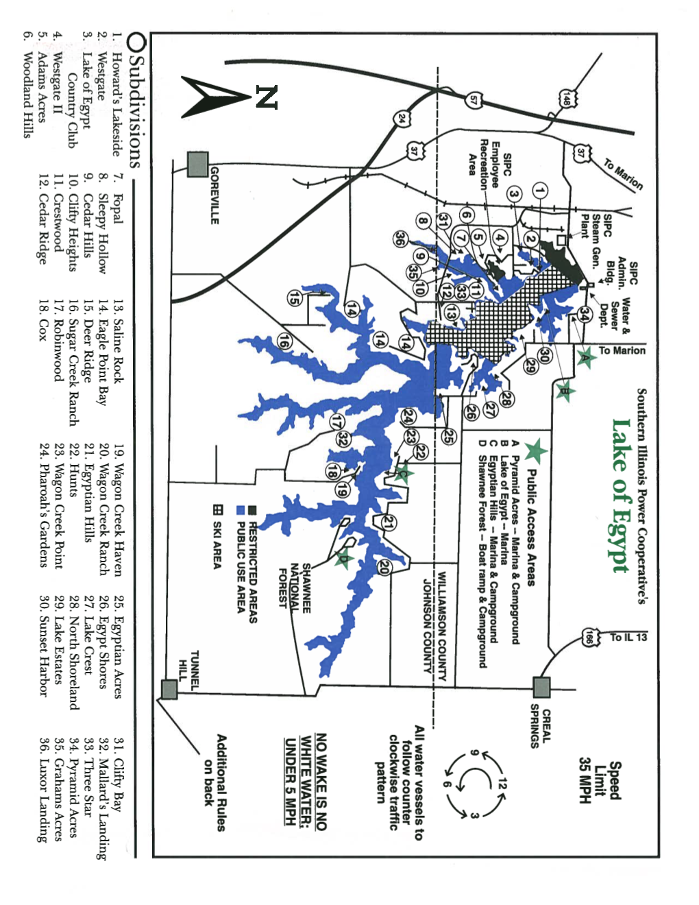 Plant Cooling Study Lake of Egypt Marion Generating Station